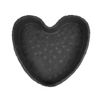 položky Oasis Black Biolit Plant Heart Miska na rastliny Heart Black 34cm