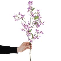 položky Umelý kvet plamienku, dlhotrvajúca dekorácia na stôl, 110 cm, 3 kusy