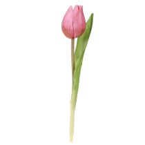 položky Kvetinová dekorácia Tulipány umelé kvety fialové 20cm 6 ks