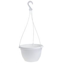 Závesný košík Ø30cm biely