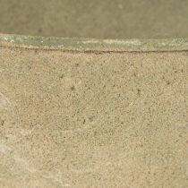 položky Košík na kvety, závesný kôš, kovová dekorácia záhrada Ø16cm V38cm