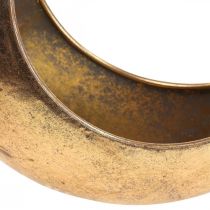 položky Závesný košík moon deco gold vintage deco 32/22cm sada 2 ks