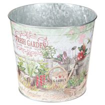 položky Kvetináč malý kovový farebný Fresh Garden H16cm 2ks