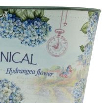 položky Miska na kvety oválna miska na hortenzie plastová 21,5×12,5cm V11cm