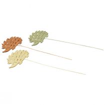 položky Kvetinové zátky drevené ozdobné zátky dekorácia ježko farebná 10x7cm 18 kusov