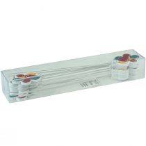 položky Kvetinová zátka kytica ozdobná torta balóniky farebné 26cm 15 ks