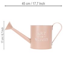 položky Vintage dekoratívny kvetináč/krhacia kanvica, staroružový zinok, Ø16,5 cm V17 cm