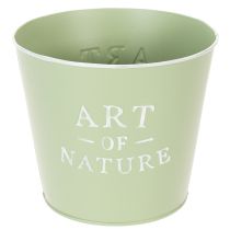 položky Zinkový kvetináč Art of Nature mätovozelený Ø17,5 cm V15 cm