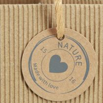 položky Kvetináč z papiera vrúbkovaný fóliou 12x12cm 8 ks