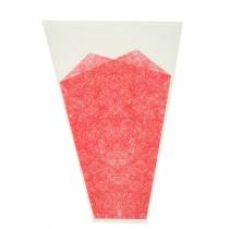 položky Kvetinová taška jutová červená D36cm Š25cm - 12cm 50 ks