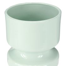 položky Váza na kvety kovová v mätovo zelenej smaltovanej Ø9cm H17,5cm