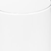 položky Váza na kvety, úzky sklenený valec, možno použiť ako sklenenú vázu alebo vysokú dekoračnú sklenenú vázu, 30 cm