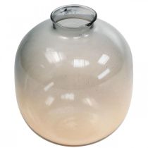 položky Váza na kvety, dekoratívna váza, malá váza zo skla, V9cm, Ø8cm