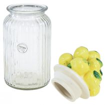 položky Bonboniéra sklokeramická citrónová letná Ø11cm V27cm