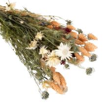 položky Kytica sušených kvetov ideálna na elegantnú dekoráciu stola vo vidieckom štýle, 50 cm