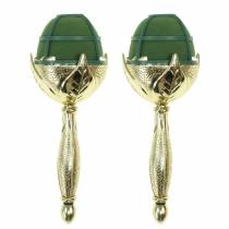 položky Držiak svadobných kytíc elegantný zlatý kvetinový penový 2 ks