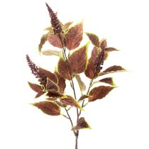 Článok Umelý Coleus s červenými listami, umelá rastlina, 20 cm