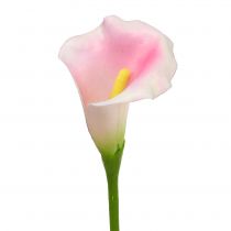 Článok Calla dekoračný kvet ružový 57cm 12ks
