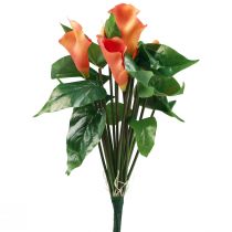 položky Calla Lily Marhuľa Calla umelé kvety Orange Exotic 44cm
