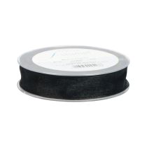 položky Šifónová stuha organzová stuha organza čierna 15mm 20m