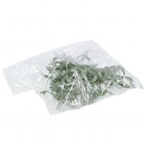 položky Mašlička na ozdobu vianočného stromčeka 9cm s trblietkami zelená 12 ks