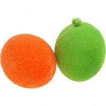 položky Ozdobné vajíčka vločkované farebné 4cm 18 ks