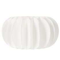 položky Papierová dekoračná guľa, moderná tekvicová dekorácia, papier s včelieho plástu, 34 cm, 2 kusy
