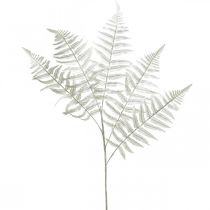 položky Deco papraď umelá rastlina papraď list umelá papraď biela L78cm