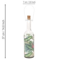 položky Dekoratívna LED fľaša Flamingo 37,5 cm teplá biela 2 ks
