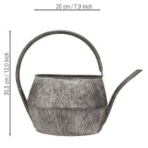 položky Dekoratívna kovová kanvica na vodu/čajník, čierna, vintage štýl