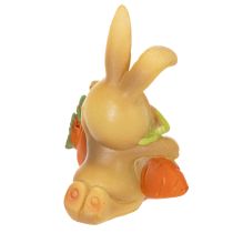 položky Zajačiky s mrkvou, veľkonočné dekorácie, 6 cm, sada 3 ks