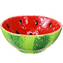 položky Dekoračná miska keramická letná dekorácia melón Ø15cm V6cm