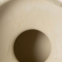 Článok Dekoratívna keramická miska, krémovo sivozelená, Ø20cm, V16cm