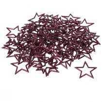 položky Dekoratívna dekorácia Star Berry Glitter Table Dekorácia Vianočná 4,5cm 120 ks