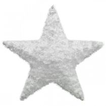 položky Vianočná dekorácia hviezda Vianočná dekorácia hviezda biela V20cm 4ks
