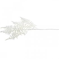 položky Deco papraď umelá rastlina papraď list umelá papraď biela L78cm