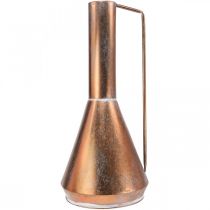 položky Elegantná stojaca váza, vintage štýl, orientálna, dekoratívny kovový džbán medenej farby, Ø26cm V58cm