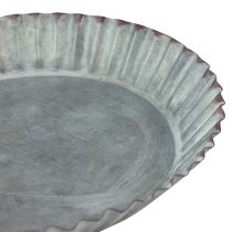 položky Ozdobná forma na pečenie z kovových plátov zinkovo sivá Ø14,5cm 6 kusov