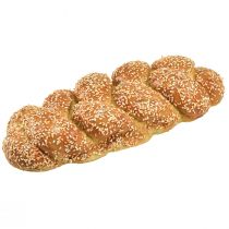 položky Ozdobný chlebový kváskový vrkoč so sezamovým panáčikom 30cm