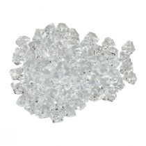 položky Dekoratívne kocky ľadu, umelé kocky ľadu, akryl, priehľadné, 1 cm, 200 g