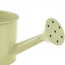položky Dekoratívna kanva pastelové farby kovová Ø11cm V10cm 8 ks