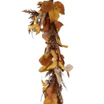 položky Dekoračná girlanda jesenná girlanda, girlanda z rastlín pestrá dekorácia jesenné lístie 195cm