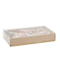 položky Ozdobný vešiak hviezda, srdiečko medené 3-4cm 24 ks