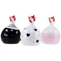 položky Dekoračné kuriatka Veľkonočná dekorácia figúrky kohút 11,5cm 3ks