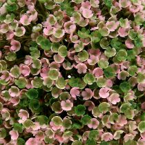 položky Ozdobná guľa ružová zelená guľa umelý kvet Ø18cm 1 ks