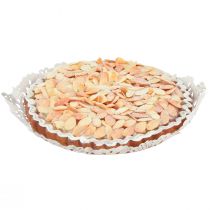 Ozdobná mandľová torta food atrapa dekorácia 19cm