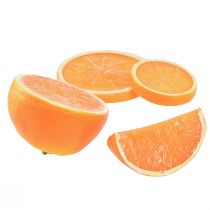 Ozdobné pomaranče umelé ovocie v kusoch 5-7cm 10ks