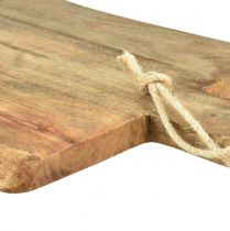 položky Ozdobná doska na krájanie drevený podnos na zavesenie 70×26cm