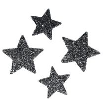 položky Ozdobné hviezdičky na rozptyl 4-5cm čierna 40p