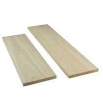 položky Ozdobný podnos s nohami drevený podnos Paulownia 55/65 cm sada 2 ks